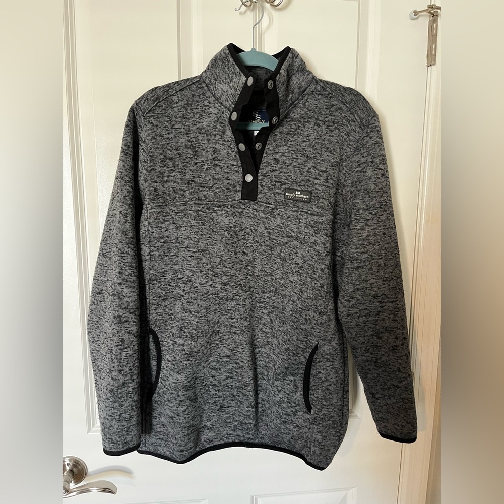 Simply Southern Collection 1/4 button pullover